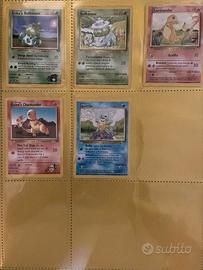 Lotto Pokémon Vintage Wizards 1999-2001 Base Set F
