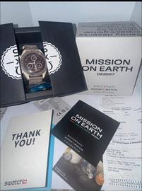 Omega x Swatch mission on earth