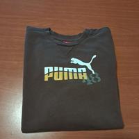 Felpa marrone Puma ,L , Y2K 