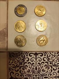 Monete rare da collezione 200 lire 500 lire