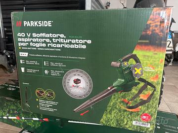 Soffiatore aspiratore trituratore Parkside 40V