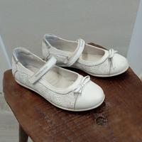 Scarpe bianche bimba da cerimonia