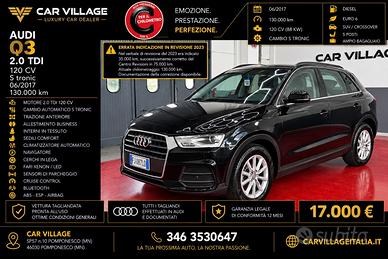 Audi Q3 2.0 TDI 120 CV S tronic Sport