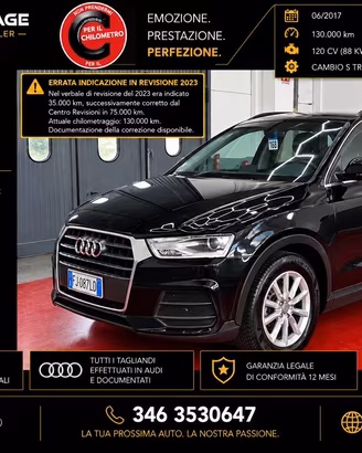 Audi Q3 2.0 TDI 120 CV S tronic Sport