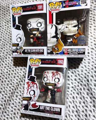 Lotto funko pop ichigo 1104 e terrifier