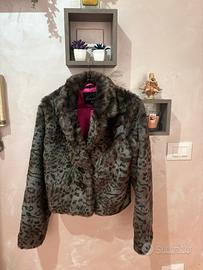 Pelliccia corta animalier