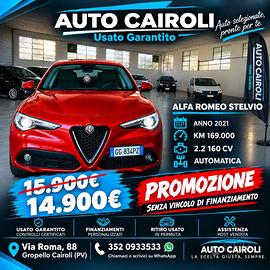 Alfa Romeo Stelvio 2.2 Turbodiesel 160 CV AT8 RWD 