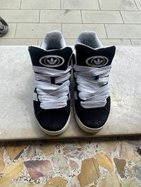 Adidas Campus 00s - Scarpe Nere Piattaforma Beige