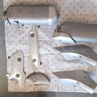 Yamaha R1 scarichi originali e catalizzatore