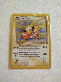carte Pokemon holo vintage Set Jungle Jolteon ita