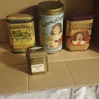 Scatole metalliche vintage