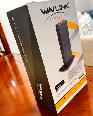 WAVLINK USB‑C Dock 5K Dual 4K 14 porte