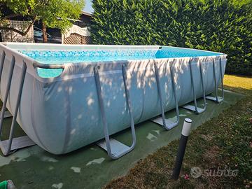 Piscina fuori terra come nuova 
