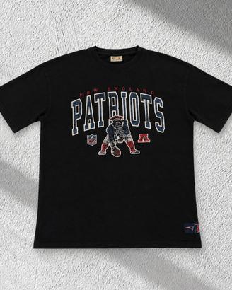 T-Shirt NFL New England Patriots Vintage Nera - S