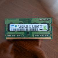 Ram 4Gb 1Rx8 PC3 12800S Samsung