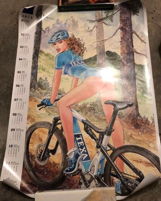 Calendari pubblicitari disegnati da Milo Manara