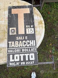 insegna sali e tabacchi (vb)