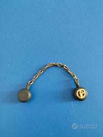 portachiavi oro e titanio 