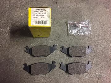 Pastiglie anteriori vw Golf 2, Jetta, textar