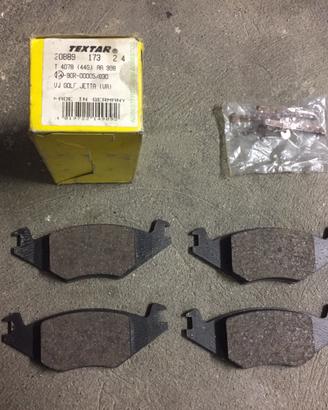 Pastiglie anteriori vw Golf 2, Jetta, textar