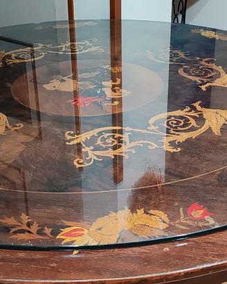 Piano tavolo vetro cristallo, spessore 1 cm 