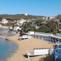 La Rosamare Castiglioncello, discesa mare Baia del