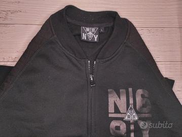 Felpa/Giacca Zip "Tokyo NY" Trapuntata L