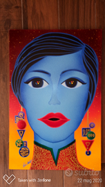 Quadro opera Dipinto di kino mistral