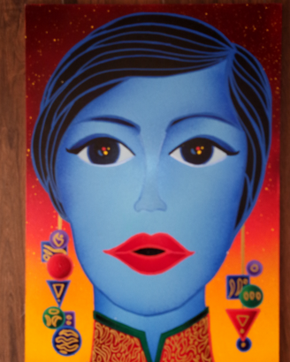 Quadro opera Dipinto di kino mistral