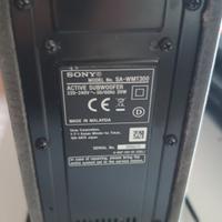 sound bar sony con active sub woofer  sa-wmt300