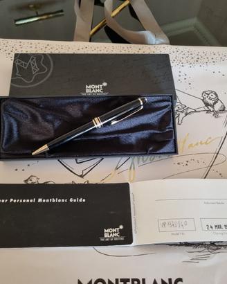 Montblanc nera con busta, da 550 a 235 €