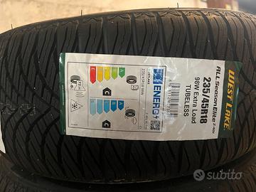 GOMME PNEUMATICI M+S + INVERNALI 235/45 R 18 NEVE
