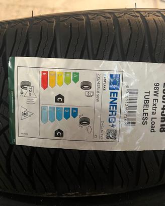GOMME PNEUMATICI M+S + INVERNALI 235/45 R 18 NEVE