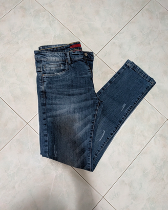 Jeans uomo blu