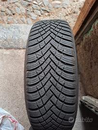 Gomme invernali con cerchi in lega 195/65/15  91T