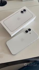 iPhone 16 bianco 256GB