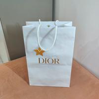 Shopper di carta Dior bianca