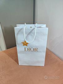 Shopper di carta Dior bianca