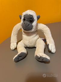 Peluche scimmia bianca