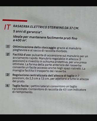 Tagliaerba elettrico