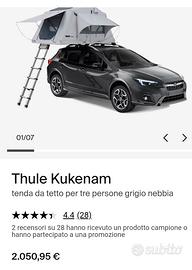 tenda da tetto thule
