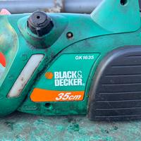 Motosega elettrica Black&Decker 35 cm + catena di