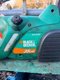 Motosega elettrica Black&Decker 35 cm + catena di