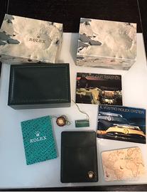 Rolex scatole coevi accessori libretti originali