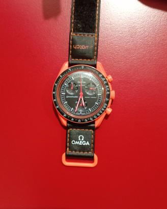 Titolo: Omega x Swatch MoonSwatch Lava Arancione  