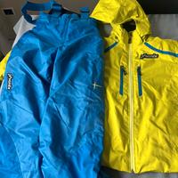 tuta da sci -giacca e pantaloni per bambino