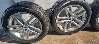 Gomme+cerchi Salvador  17" passat golf 