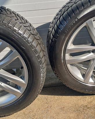 Gomme+cerchi Salvador  17" passat golf 