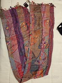 Sciarpa cotone fantasia nuova