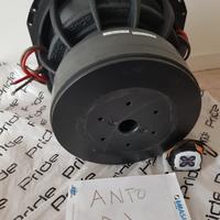 Sub Junior pro 12, pride MT15, pride m35 15, ST15